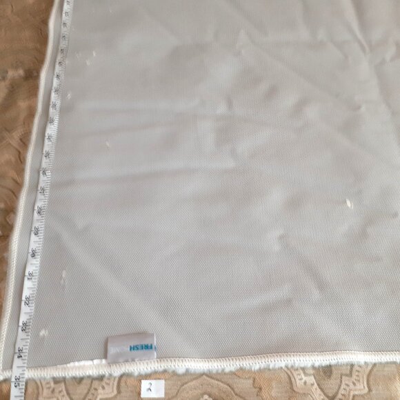 FRESH HOME - SOFT WHITE FUR 36 X 35 AREA - BATHROOM RUG - OR OTHER USES ITEM 2 - Picture 11 of 16